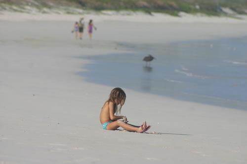 Une plage, un instant...